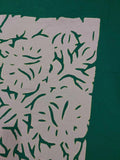 Hand crafted Tivaevae: Gardenia Green