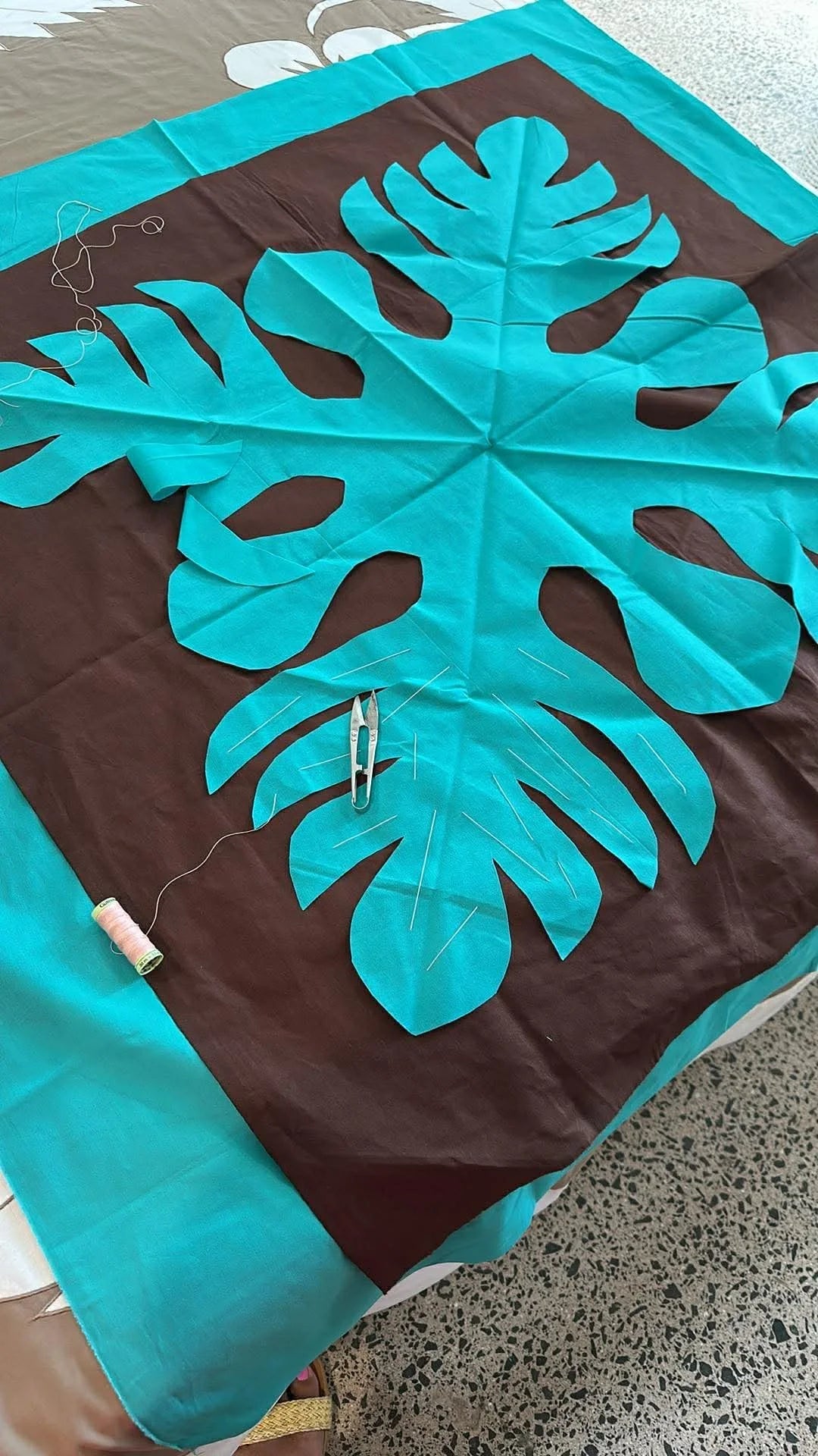 Sew your own beginners / intermediate wall hanging or baby cot cover