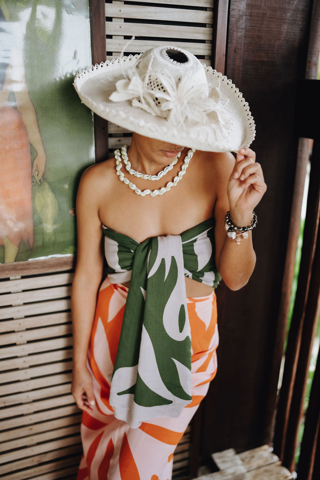 Tivaevae Pareu / Sarong by Remiah Chanelle