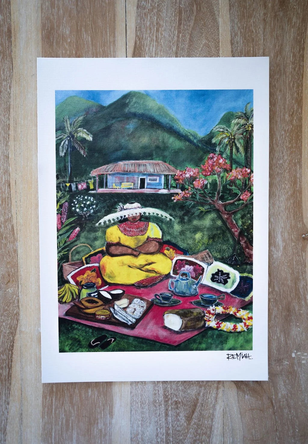Happy Valley print by Remiah