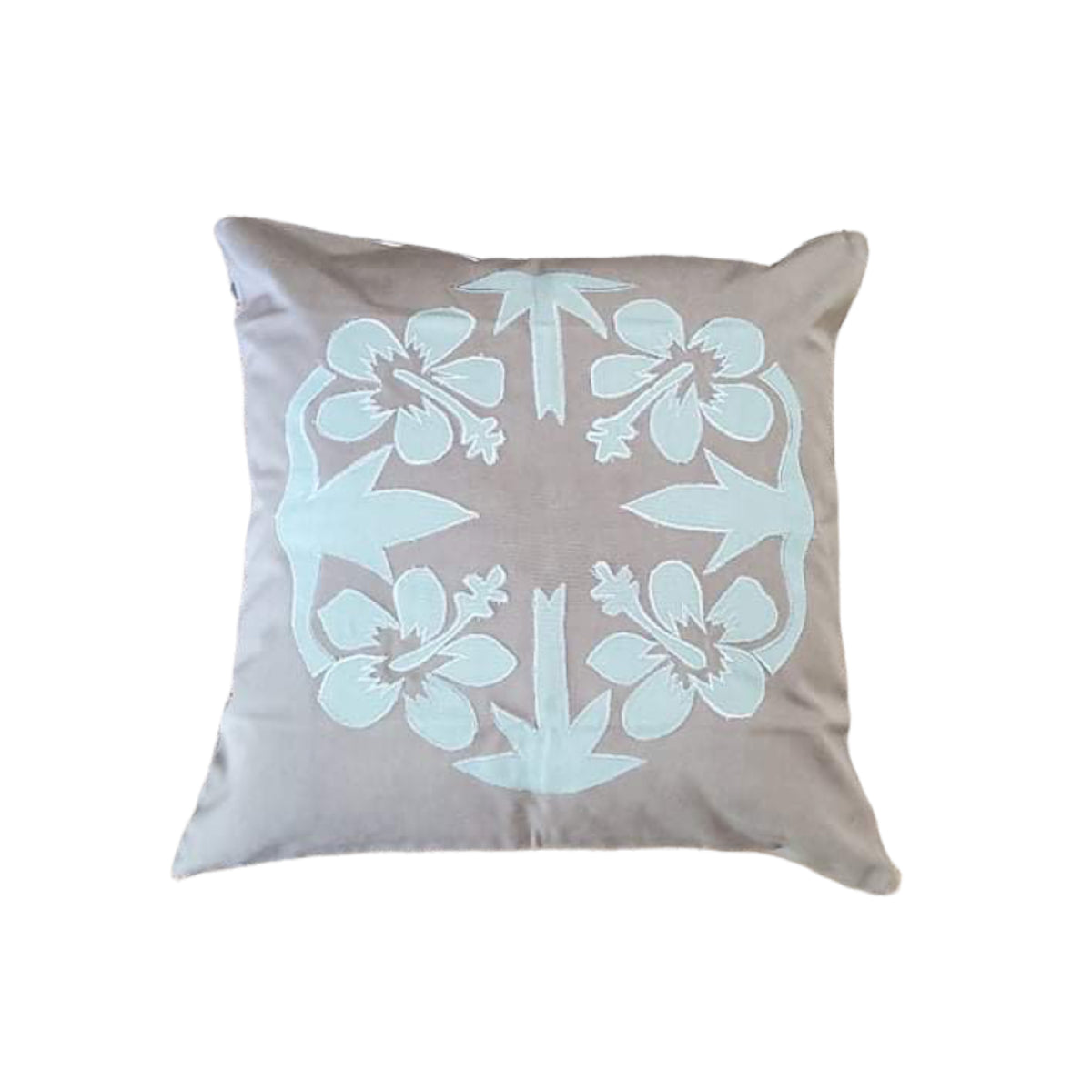 Outdoor Sunbrella Cushion Cover 'Nikao' Hibiscus