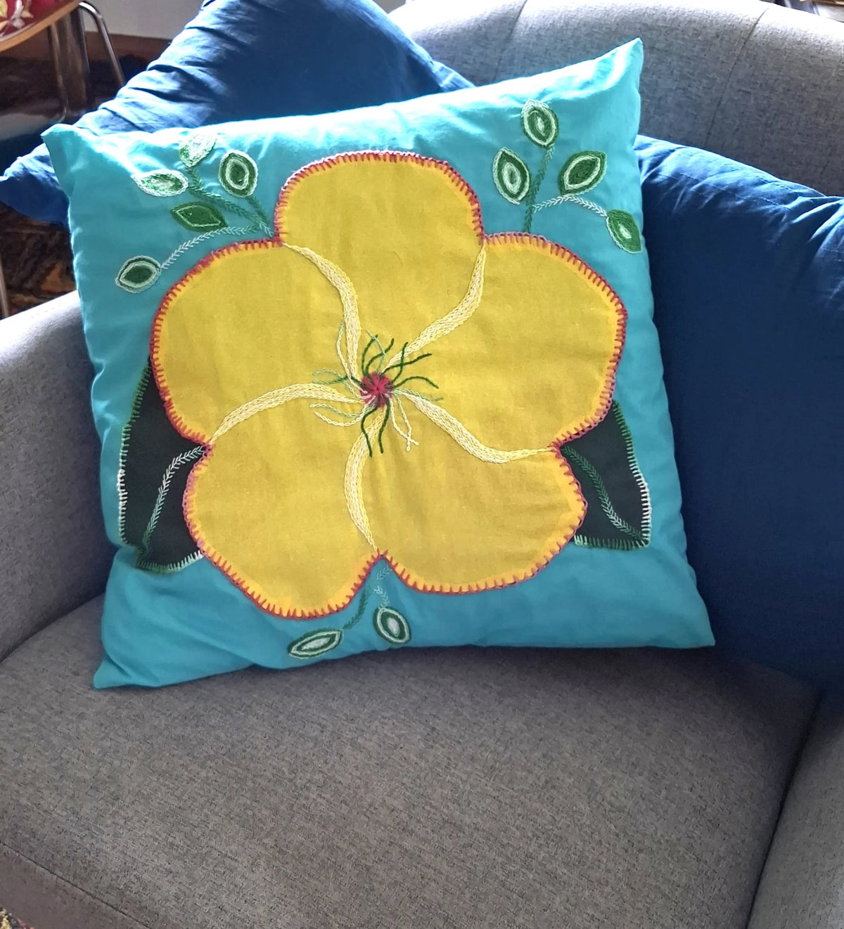 Sew your own beginners cushion cover