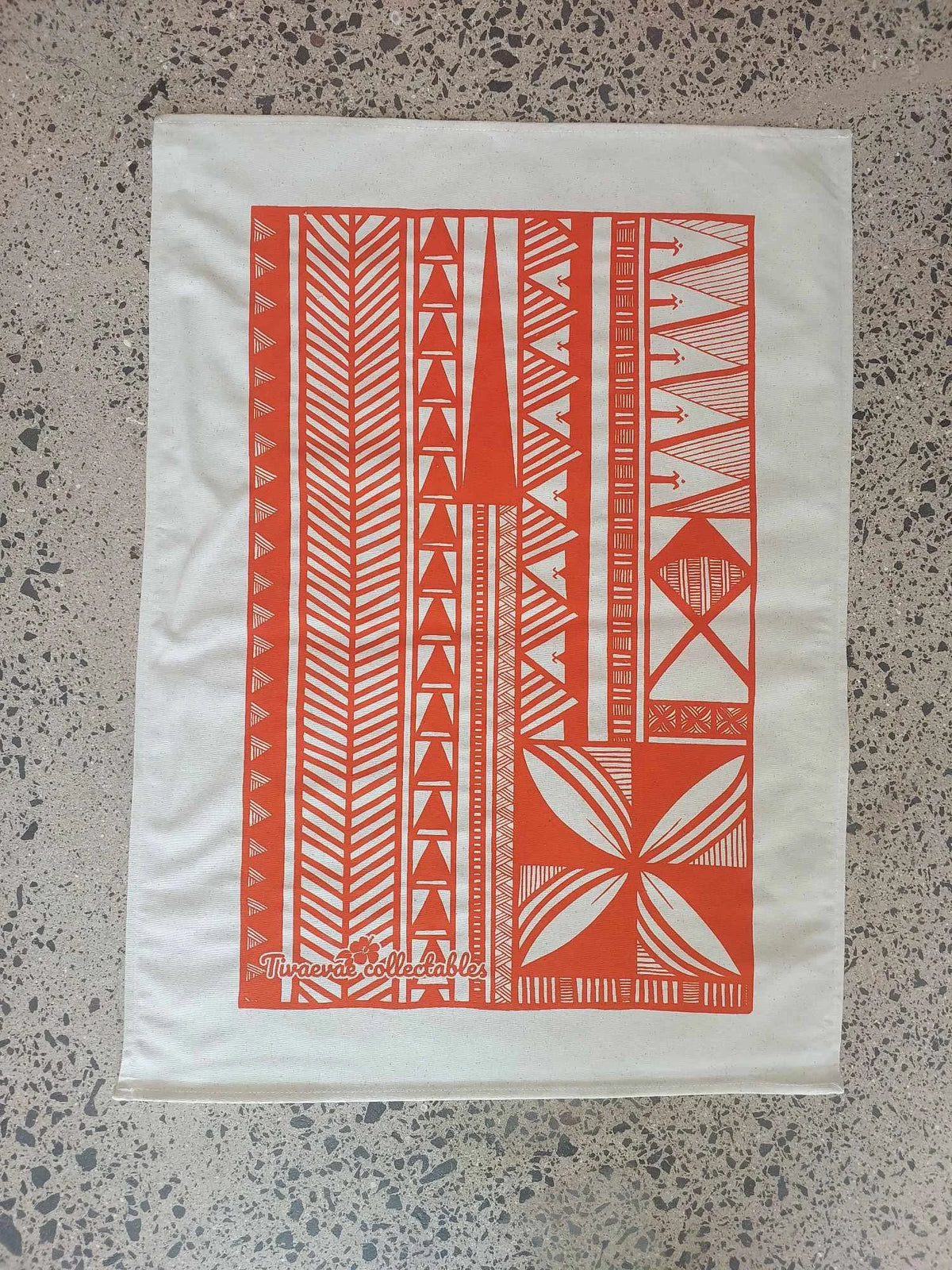 Tea Towel: Cook Islands Motif